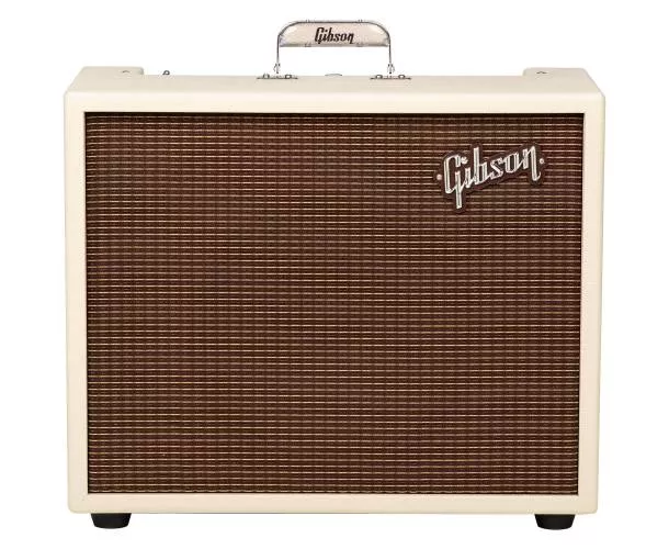 GIBSON - FALCON 20 1X12 COMBO CREAM BRONCO VINYL WITH OXBLOOD GRILLE GIBSON - FALCON 20 1X12 COMBO CREAM BRONCO VINYL WITH OXBLOOD GRILLE