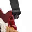 D'ADDARIO - SANGLE EN CUIR  COMFORT AUTO LOCK POUR GUITARE, NOIR
