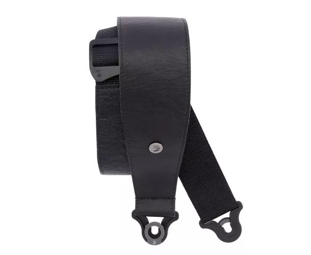 D'ADDARIO - SANGLE EN CUIR COMFORT AUTO LOCK POUR GUITARE, NOIR D'ADDARIO - SANGLE EN CUIR COMFORT AUTO LOCK POUR GUITARE, NOIR