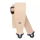 D'ADDARIO - SANGLE EN CUIR  COMFORT AUTO LOCK POUR GUITARE, HAVANE