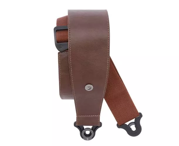 D'ADDARIO - SANGLE EN CUIR COMFORT AUTO LOCK POUR GUITARE, MARRON D'ADDARIO - SANGLE EN CUIR COMFORT AUTO LOCK POUR GUITARE, MARRON