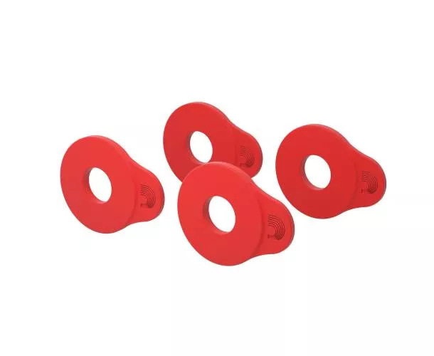 D'ADDARIO - ANNEAUX DE BLOCAGE DE SANGLE D’ADDARIO FLEX LOCK, PAQUET DE 4 D'ADDARIO - ANNEAUX DE BLOCAGE DE SANGLE D’ADDARIO FLEX LOCK, PAQUET DE 4