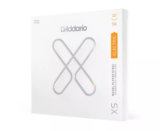 D'ADDARIO - XS NICKEL POUR GUITARE ELECTRIQUE 7 , 10-56 REGULAR LIGHT D'ADDARIO - XS NICKEL POUR GUITARE ELECTRIQUE 7 , 10-56 REGULAR LIGHT