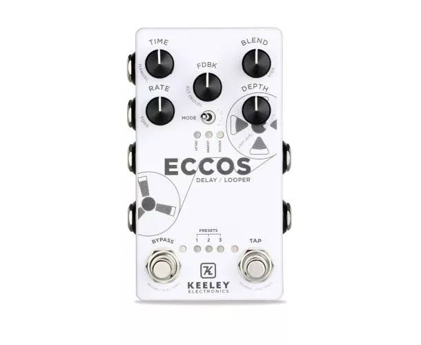 KEELEY - KECCOS PEDALE ECCOS DELAY LOOPER STEREO KEELEY - KECCOS PEDALE ECCOS DELAY LOOPER STEREO
