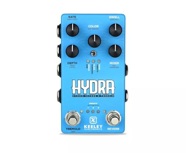 KEELEY - KHYDRA PEDALE HYDRA REVERB TREMOLO KEELEY - KHYDRA PEDALE HYDRA REVERB TREMOLO