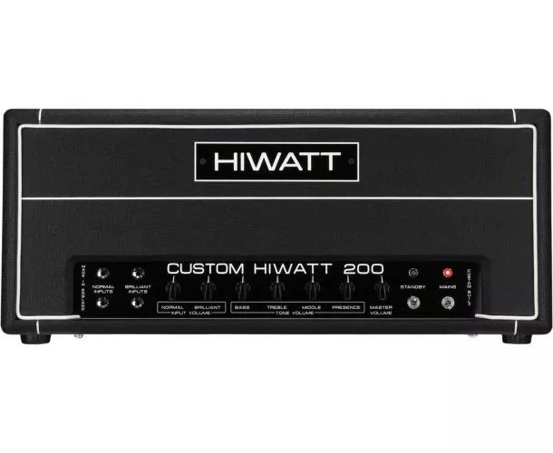 HIWATT - TETE A LAMPES BASSE, DR201, 200W HIWATT - TETE A LAMPES BASSE, DR201, 200W