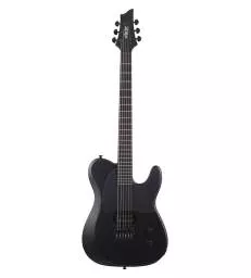 SCHECTER - PT BLACK OPS - SATIN BLACK OPEN PORE