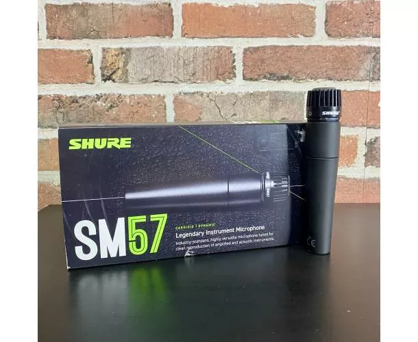 SHURE - SM57 + BOITE (sans pince micro)