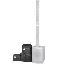 HK AUDIO - POLAR10-MK2-W SYSTEME COLONNE AMPLIFIE BLUETOOTH TWS AVEC HOUSSES - BLANC
