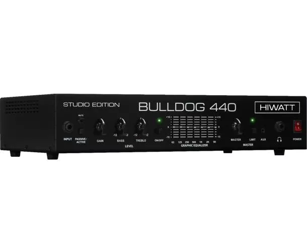 HIWATT - BULLDOG-440SH AMPLI BASSE TETE 400W RACKABLE