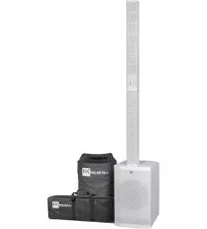 HK AUDIO - POLAR12-MK2-W SYSTEME COLONNE AMPLIFIE BLUETOOTH TWS AVEC HOUSSES - BLANC
