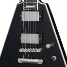EPIPHONE - FLYING V PROPHECY LEFT-HANDED INCL. PREMIUM GIG BAG AGED JET BLACK METALLIC