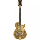 GRETSCH - G6134TG LIMITED EDITION PAISLEY PENGUIN™ WITH STRING-THRU BIGSBY®, EBONY FINGERBOARD, GOLD PAISLEY
