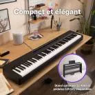 YAMAHA P-145BTB PIANO NUMERIQUE COMPACT BLUETOOTH
