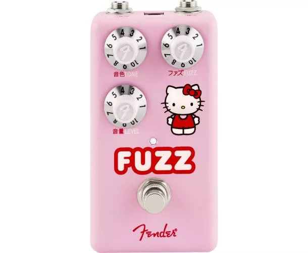 FENDER - LIMITED EDITION HELLO KITTY® FUZZ, PINK FENDER - LIMITED EDITION HELLO KITTY® FUZZ, PINK