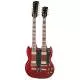 GIBSON - EDS-1275 DOUBLE NECK CHERRY RED