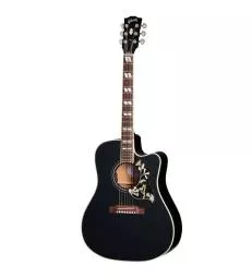GIBSON - HUMMINGBIRD STANDARD EC, EBONY, EXCLUSIVE