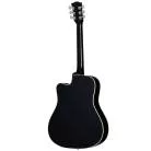 GIBSON - HUMMINGBIRD STANDARD EC, EBONY, EXCLUSIVE