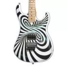 GIBSON - THE 84 "THE ILLUSIONIST" INCL. PREMIUM GIG BAG 3D BLACK WHITE SWIRL