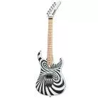 GIBSON - THE 84 "THE ILLUSIONIST" INCL. PREMIUM GIG BAG 3D BLACK WHITE SWIRL