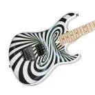 GIBSON - THE 84 "THE ILLUSIONIST" INCL. PREMIUM GIG BAG 3D BLACK WHITE SWIRL