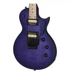 GIBSON - ASSAULT PLUS REVERSE HEADSTOCK, MAPLE FRETBOARD TRANS PURPLE
