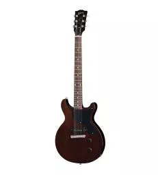 GIBSON - LES PAUL JUNIOR DOUBLE CUT, DARK WALNUT, EXCLUSIVE
