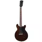 GIBSON - LES PAUL JUNIOR DOUBLE CUT, DARK WALNUT, EXCLUSIVE