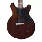 GIBSON - LES PAUL JUNIOR DOUBLE CUT, DARK WALNUT, EXCLUSIVE
