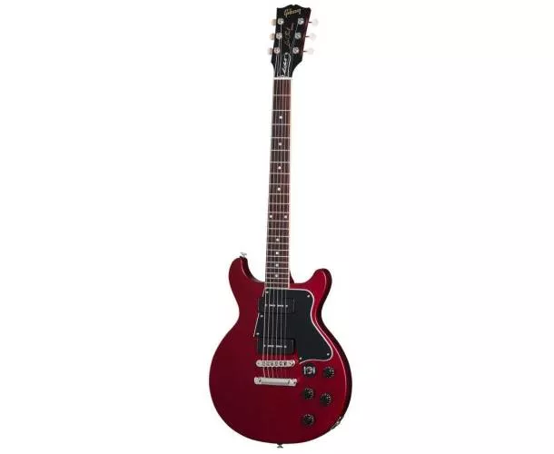 GIBSON - RICK BEATO LES PAUL SPECIAL DOUBLE CUT, SPARKLING BURGUNDY SATIN GIBSON - RICK BEATO LES PAUL SPECIAL DOUBLE CUT, SPARKLING BURGUNDY SATIN