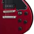 GIBSON - RICK BEATO LES PAUL SPECIAL DOUBLE CUT, SPARKLING BURGUNDY SATIN