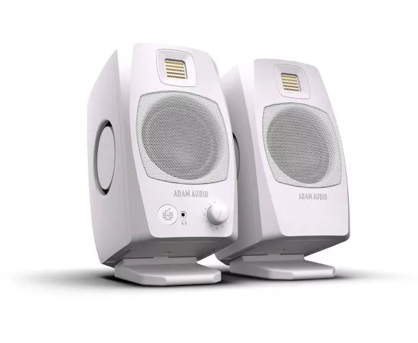 ADAM AUDIO - SYSTEME BUREAU ACTIF / HAUT-PARLEUR 3,5" / BLANC ADAM AUDIO - SYSTEME BUREAU ACTIF / HAUT-PARLEUR 3,5" / BLANC