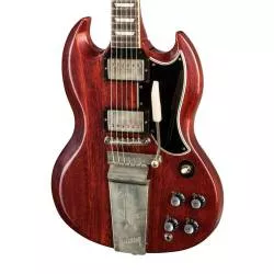 GIBSON - 1964 SG STANDARD REISSUE W/ MAESTRO VIBROLA VOS CHERRY RED
