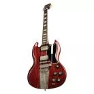 GIBSON - 1964 SG STANDARD REISSUE W/ MAESTRO VIBROLA VOS CHERRY RED
