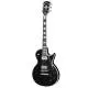 GIBSON - CUSTOM LES PAUL CUSTOM, HEAVY AGED, EBONY