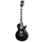 GIBSON - CUSTOM LES PAUL CUSTOM, HEAVY AGED, EBONY