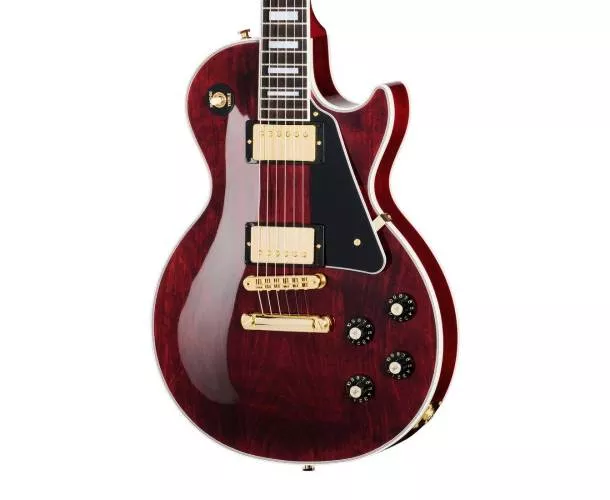GIBSON - LES PAUL CUSTOM 70S, WINE RED GIBSON - LES PAUL CUSTOM 70S, WINE RED