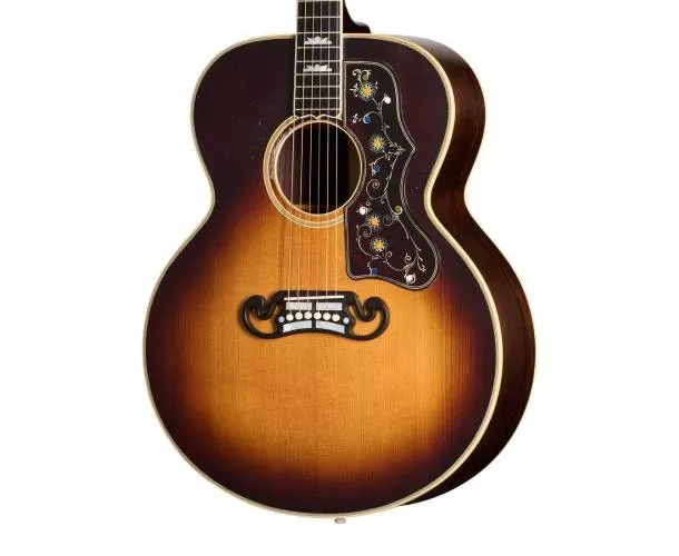 GIBSON - CUSTOM PRE-WAR SJ-200 ROSEWOOD, LIGHT AGED, FADED VINTAGE SUNBURST GIBSON - CUSTOM PRE-WAR SJ-200 ROSEWOOD, LIGHT AGED, FADED VINTAGE SUNBURST