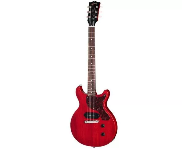 GIBSON - LES PAUL JUNIOR DOUBLE CUT, VINTAGE CHERRY, EXCLUSIVE GIBSON - LES PAUL JUNIOR DOUBLE CUT, VINTAGE CHERRY, EXCLUSIVE