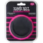 ERNIE BALL - BOUCHON DE ROSACE EN CAOUTCHOUC NOIR DIAMETRE 8,5 CM