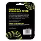 ERNIE BALL - BOUCHON DE ROSACE EN CAOUTCHOUC NOIR