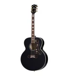 GIBSON - SJ-200 STANDARD, EBONY, EXCLUSIVE