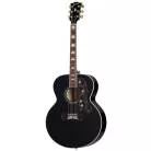 GIBSON - SJ-200 STANDARD, EBONY, EXCLUSIVE