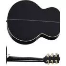 GIBSON - SJ-200 STANDARD, EBONY, EXCLUSIVE