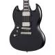 EPIPHONE - SG PROPHECY LEFT-HANDED INCL. PREMIUM GIG BAG AGED JET BLACK METALLIC