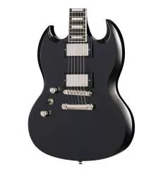 EPIPHONE - SG PROPHECY LEFT-HANDED INCL. PREMIUM GIG BAG AGED JET BLACK METALLIC