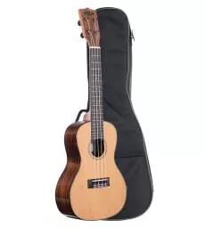 KALA - KA-SCAC-C_W/BAG SOLID CEDAR TOP ACACIA CONCERT LIVRE AVEC HOUSSE