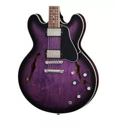 GIBSON - ES-335, DARK PURPLE BURST, EXCLUSIVE