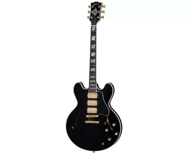 GIBSON - ES SUPREME, EBONY, 3-PICKUP, EXCLUSIVE GIBSON - ES SUPREME, EBONY, 3-PICKUP, EXCLUSIVE