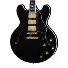 GIBSON - ES SUPREME, EBONY, 3-PICKUP, EXCLUSIVE